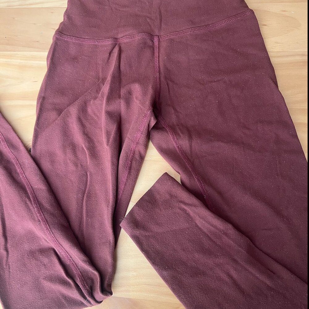 Beyond Yoga Rust Colored Leggings